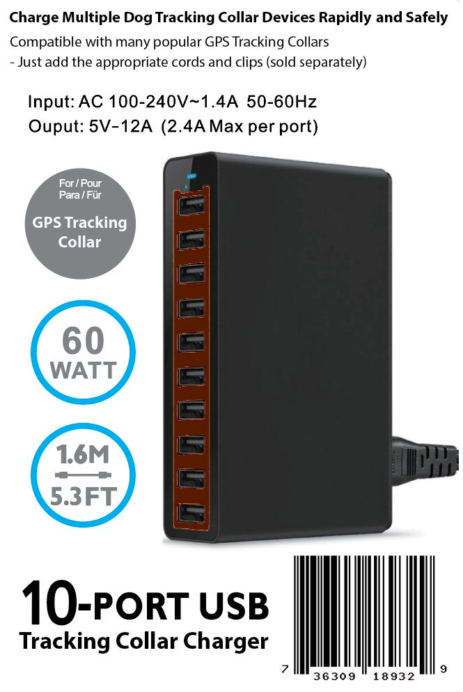 10-port multi-charger