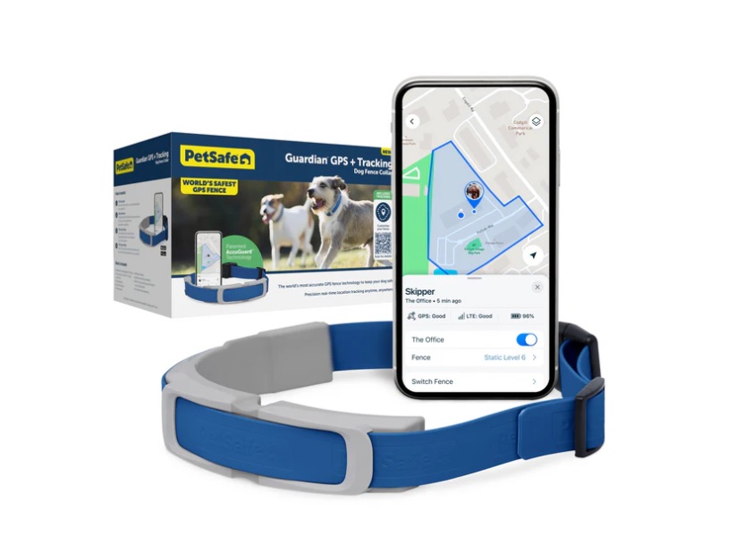Guardian® GPS + Tracking Dog Fence Collar
