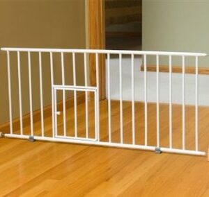 Mini Gate with Pet Door