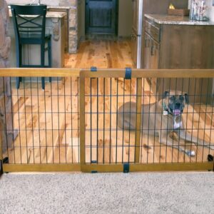 Freestanding 28” Tall EXTRA WIDE Pet Gate
