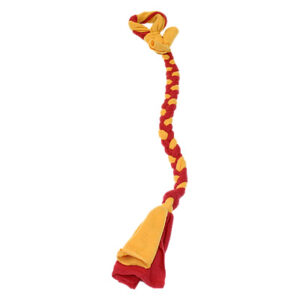 Tether Tug Braided Fleece Toy