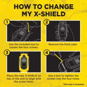 X-Shield Faceplate for X-Series – Metallic