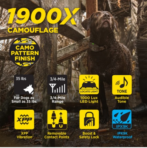 1900X Camo Extra Collar/Receiver